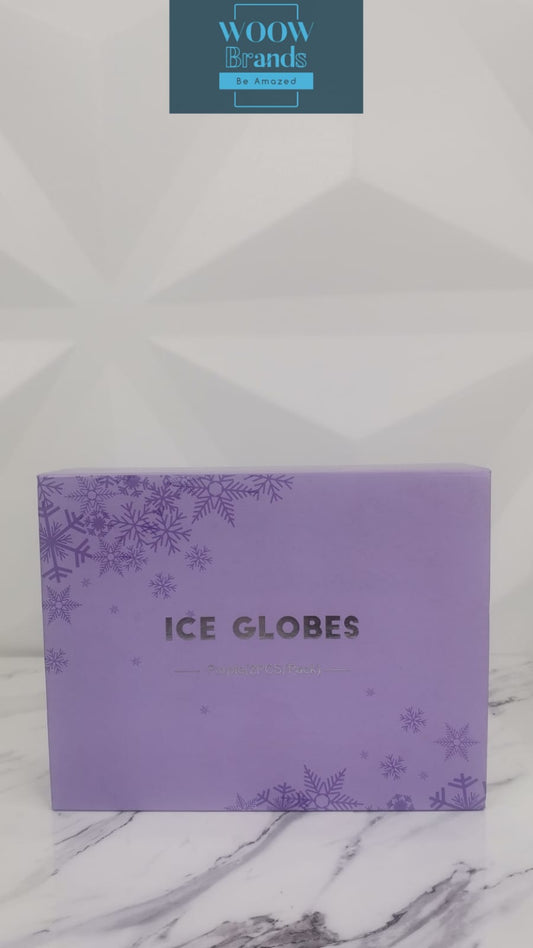 ICE GLOBES para cara belleza MORADOS