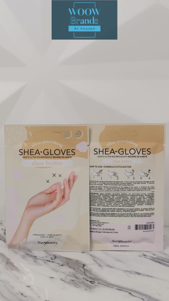 Guantes Hidratantes para manicure en seco