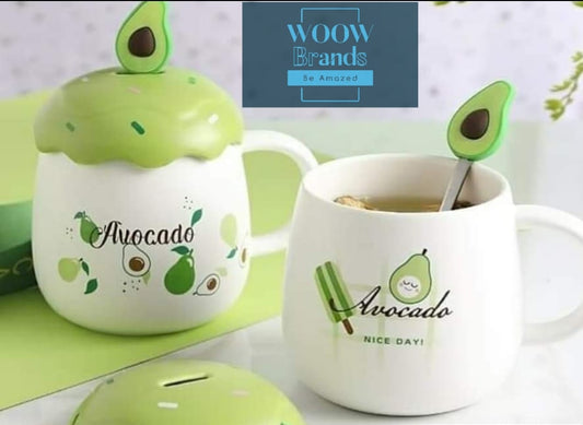 Tazas con figurita de aguacate 🥑