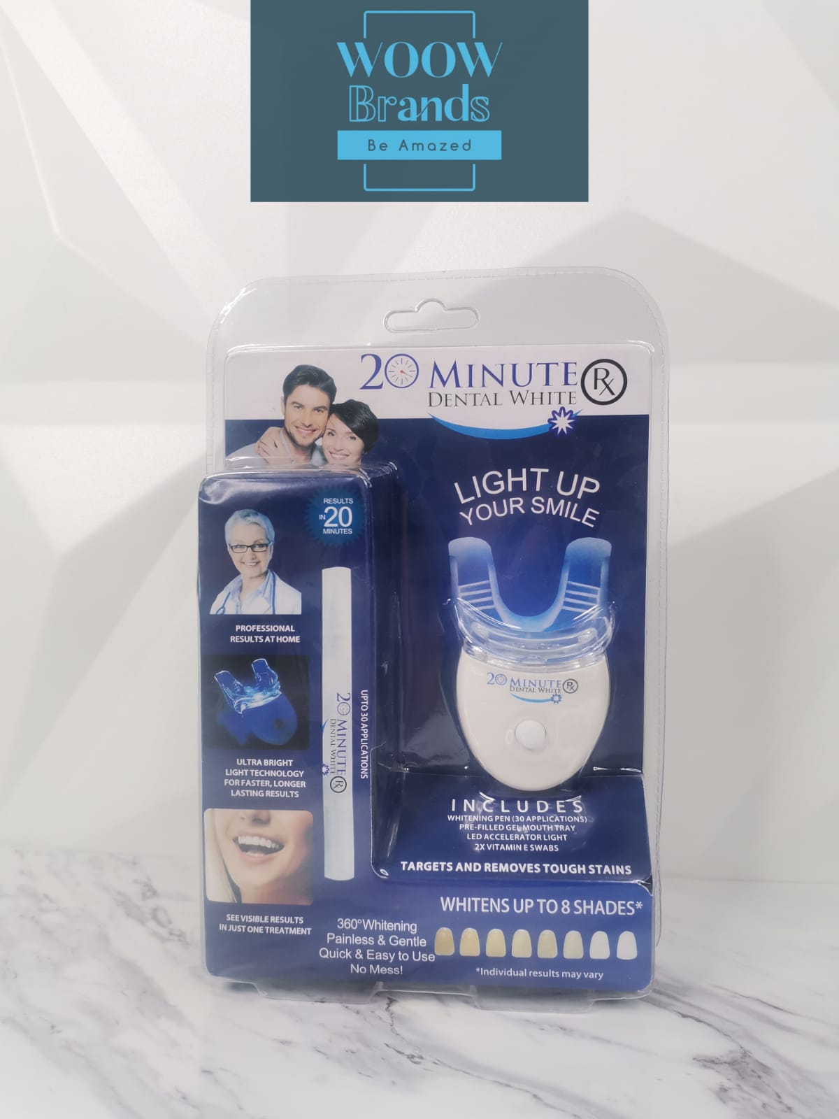 Blanqueador Dental Luz Led En 20 Minutos Sonrisa Billante