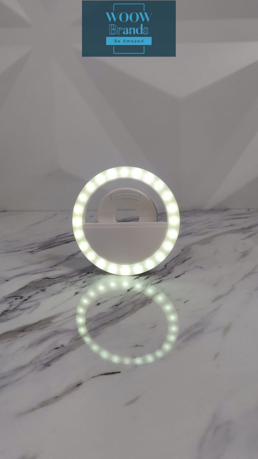 Lampara Aro Luz Led Maquillaje Selfies Celular Recargable.